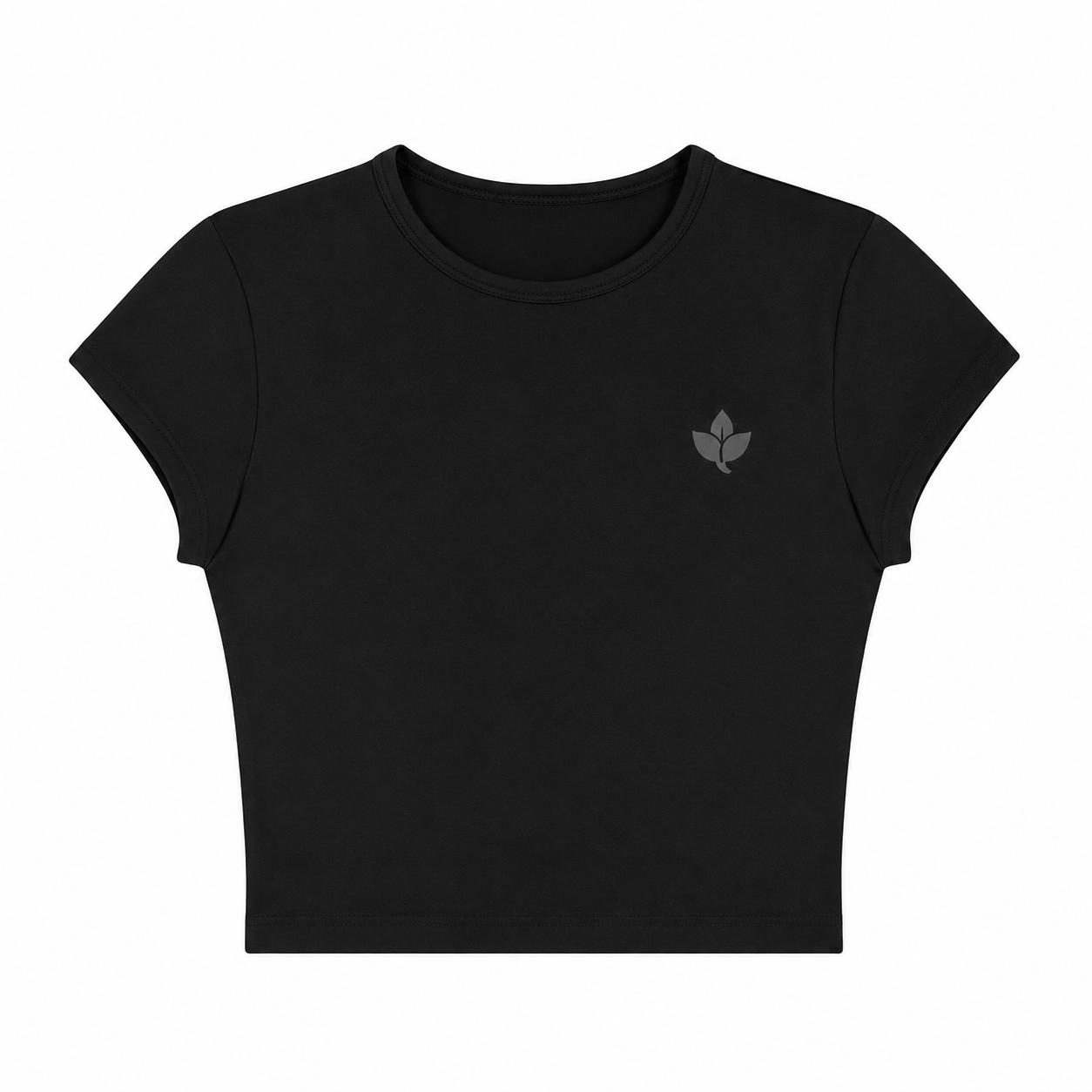 Top Pilates noir gainant femme – Respirant & anti-transpirant