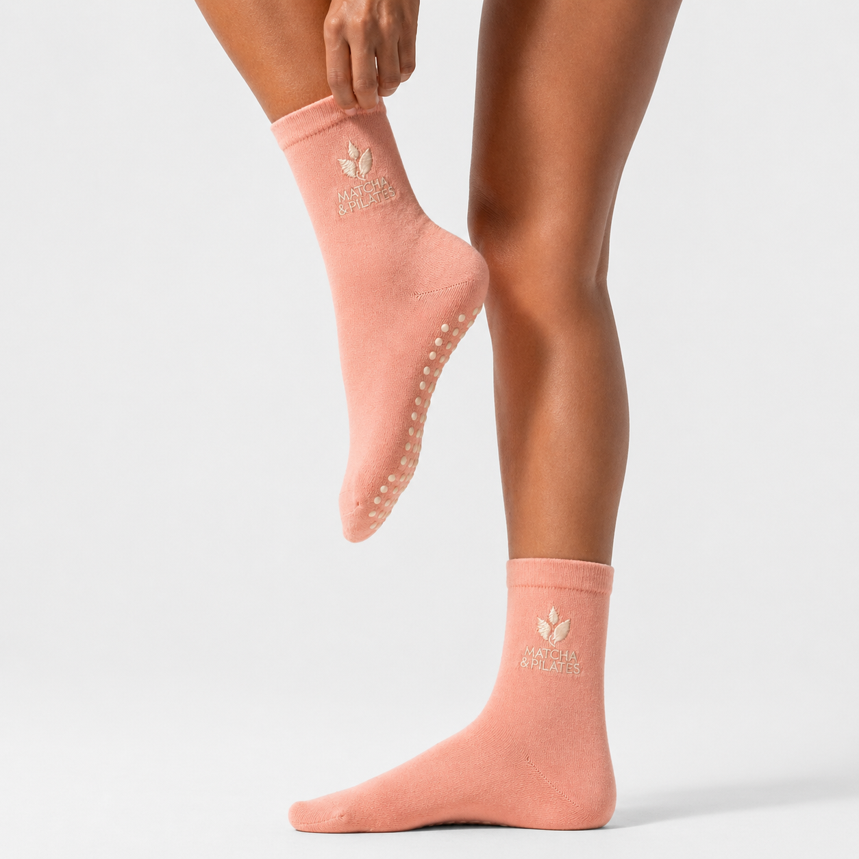 Coffret Chaussettes Antidérapantes Pilates – 3 Paires