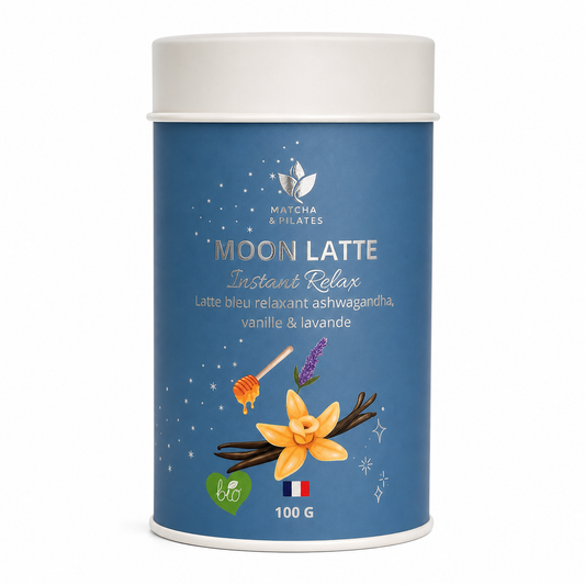 Moon Latte Bleu Instant Relax | Matcha & Pilates
