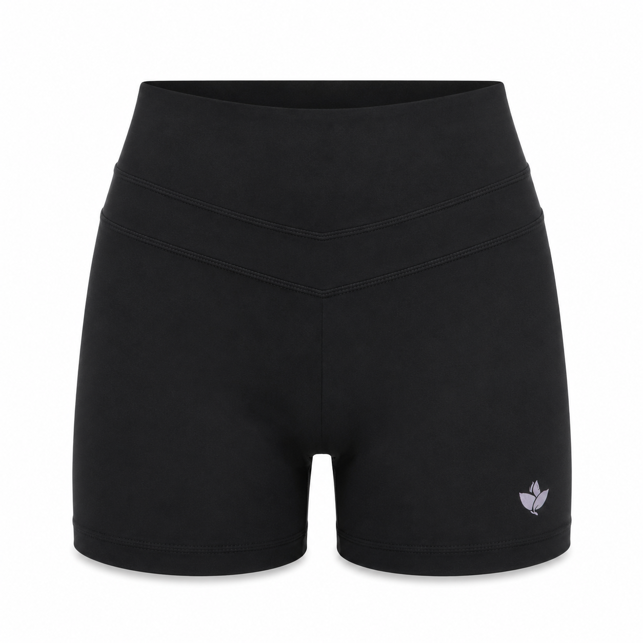 Short Pilates Gainant Noir Femme