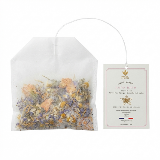 AURA BATH – Sachet de thé pour le bain made in France, fabriqué à la main